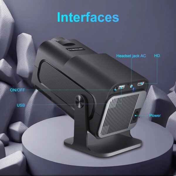 Small Projector 4K Wireless WiFi Smart 5G Projector - Image 2