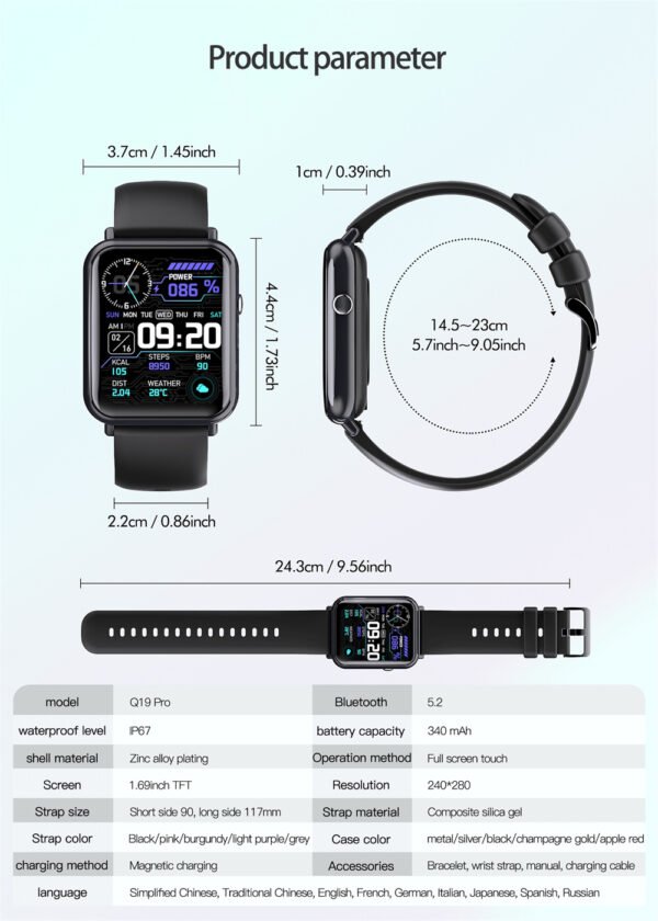 Smart waterproof watch - Image 8