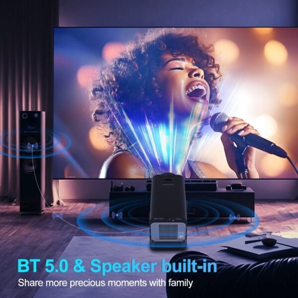 Small Projector 4K Wireless WiFi Smart 5G Projector - Image 6