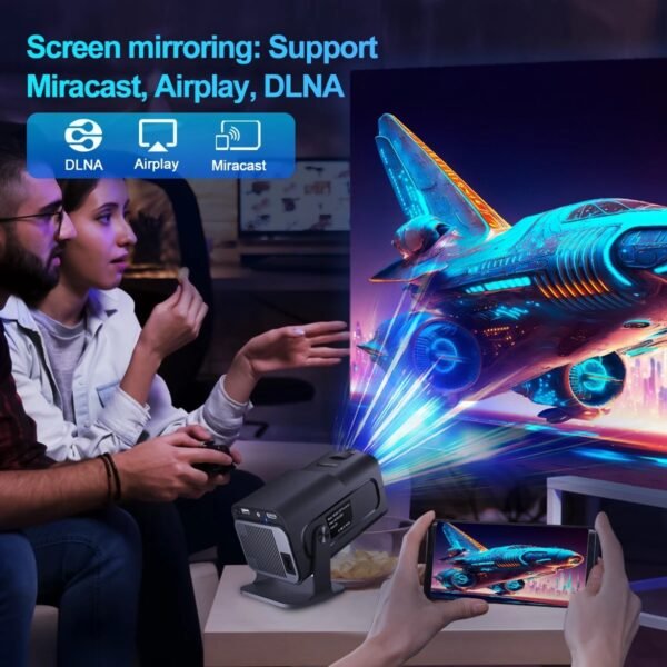 Small Projector 4K Wireless WiFi Smart 5G Projector - Image 4