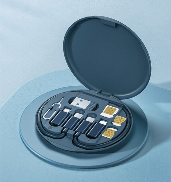 60W Fast Charging Multi-function Charging Cable Storage Box - Image 7