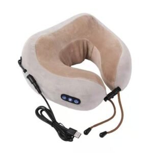 Alternative view of U Shaped Massage Pillow Neck Massage Device Electric Neck Massager Apparatus Shoulder Back Cervical Massager For Body Relaxation