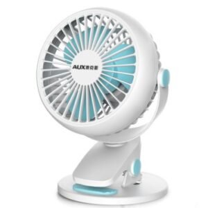 Alternative view of Portable Mini Desktop Fan Silent High Wind Power Cordless Rechargeable Fan Cooler Small Fan For Students Office Gifts